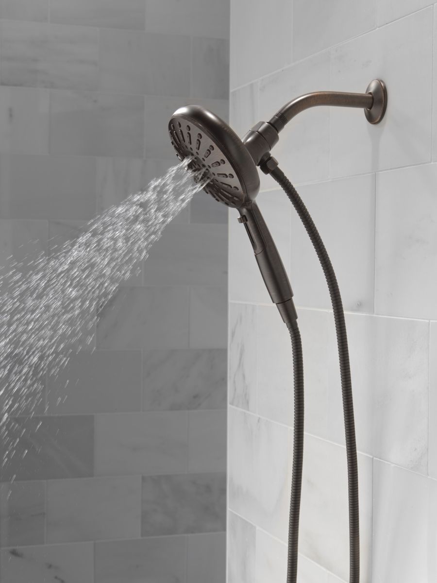 DELTA Universal Showering Components 7-Setting SureDock Magnetic Hand Shower — Venetian Bronze