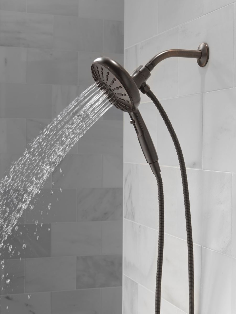 DELTA Universal Showering Components 7-Setting SureDock Magnetic Hand Shower — Venetian Bronze