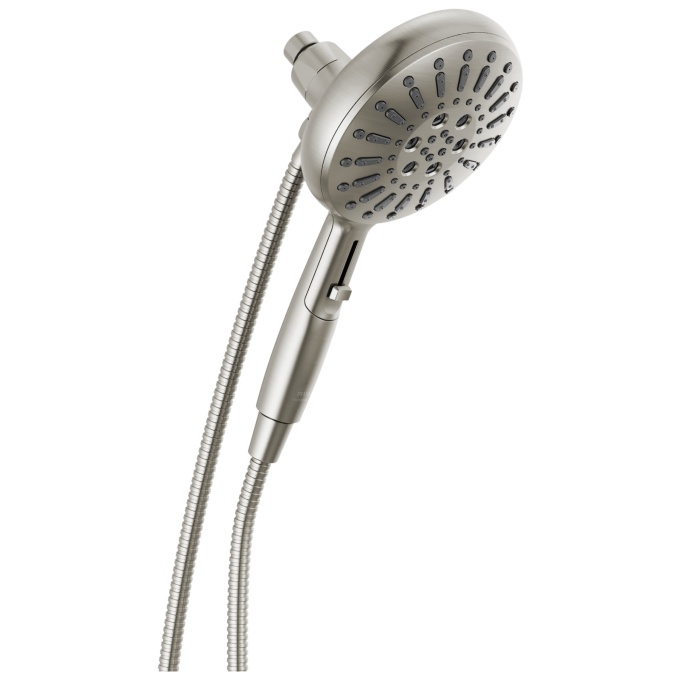 DELTA Universal Showering Components 7-Setting SureDock Magnetic Hand Shower — Lumicoat® Stainless