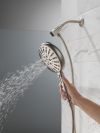 DELTA Universal Showering Components 7-Setting SureDock Magnetic Hand Shower — Lumicoat® Stainless