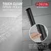 DELTA Grail Premium Single-Setting Adjustable Wall Mount Hand Shower — Matte Black