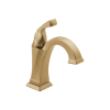 DELTA Dryden Single Handle Bathroom Faucet — Champagne Bronze