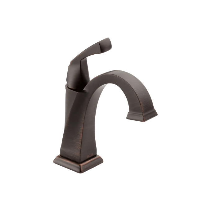 DELTA Dryden Single Handle Bathroom Faucet — Venetian Bronze