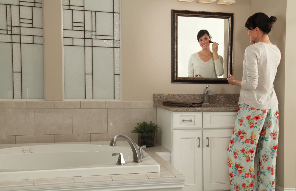 DELTA Dryden Roman Tub Trim — Stainless