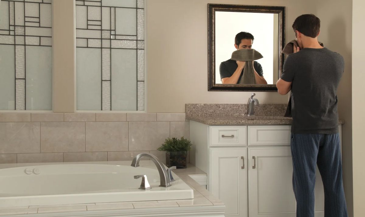 DELTA Dryden Roman Tub Trim — Stainless