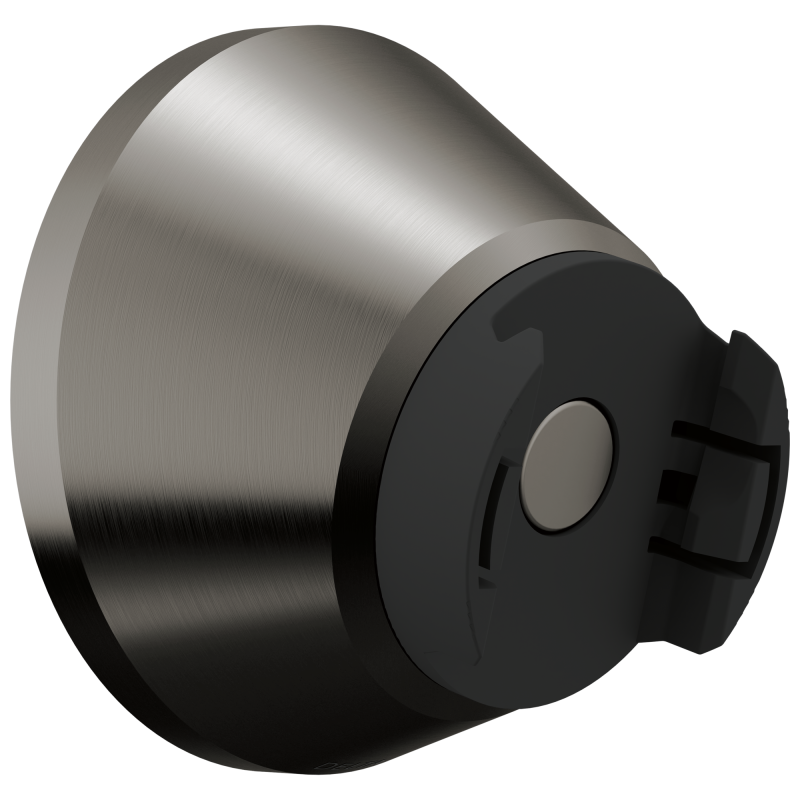 DELTA Universal Showering Components SureDock Magnetic Docking Mount — Lumicoat® Black Stainless