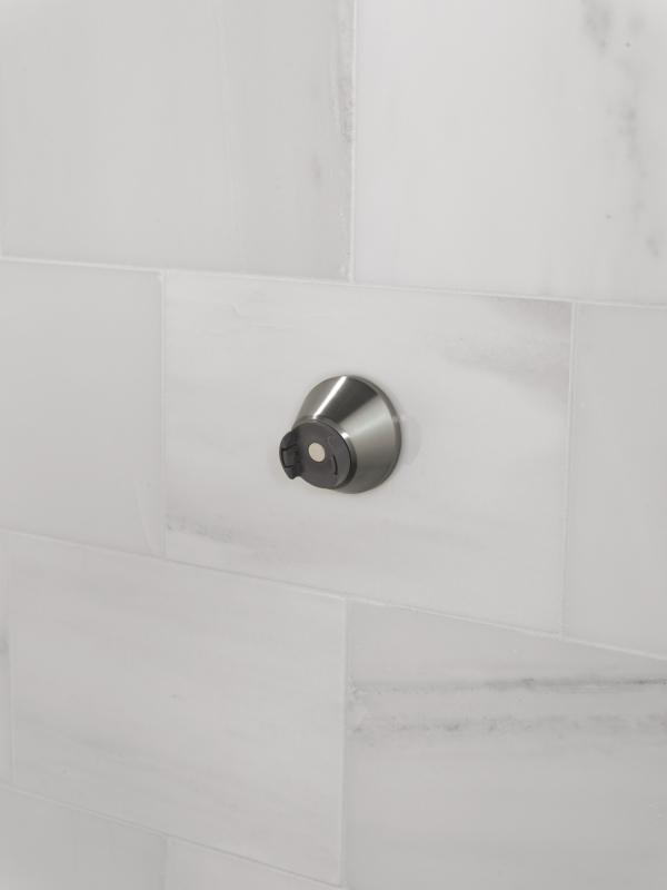 DELTA Universal Showering Components SureDock Magnetic Docking Mount — Lumicoat® Black Stainless