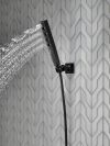 DELTA Universal Showering Components H2OKINETIC 4-Setting Wall Mount Hand Shower — Matte Black