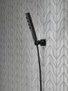 DELTA Universal Showering Components H2OKINETIC 4-Setting Wall Mount Hand Shower — Matte Black
