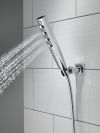 DELTA Universal Showering Components H2OKINETIC 4-Setting Wall Mount Hand Shower — Lumicoat® Chrome