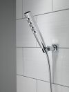 DELTA Universal Showering Components H2OKINETIC 4-Setting Wall Mount Hand Shower — Lumicoat® Chrome