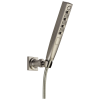 DELTA Universal Showering Components H2OKINETIC 4-Setting Wall Mount Hand Shower — Lumicoat® Stainless