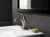 DELTA Dryden Touch2O Bathroom Faucet with Touchless Technology — Stainless