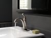 DELTA Dryden Touch2O Bathroom Faucet with Touchless Technology — Stainless