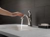 DELTA Dryden Touch2O Bathroom Faucet with Touchless Technology — Stainless