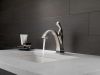 DELTA Dryden Touch2O Bathroom Faucet with Touchless Technology — Stainless