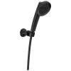 DELTA Universal Showering Components 3-Setting Wall Mount Handshower — Matte Black