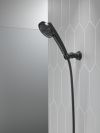 DELTA Universal Showering Components 3-Setting Wall Mount Handshower — Matte Black