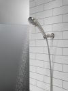 DELTA Universal Showering Components 3-Setting Wall Mount Handshower — Lumicoat® Stainless