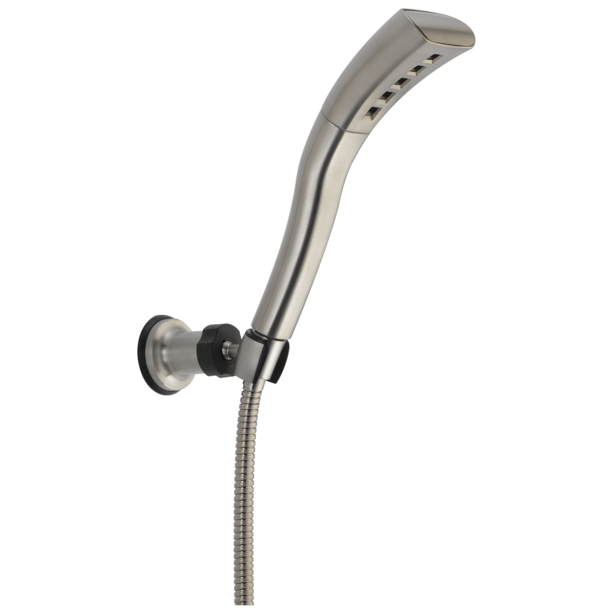 DELTA Universal Showering Components H2OKINETIC Single-Setting Adjustable Wall Mount Hand Shower — Stainless