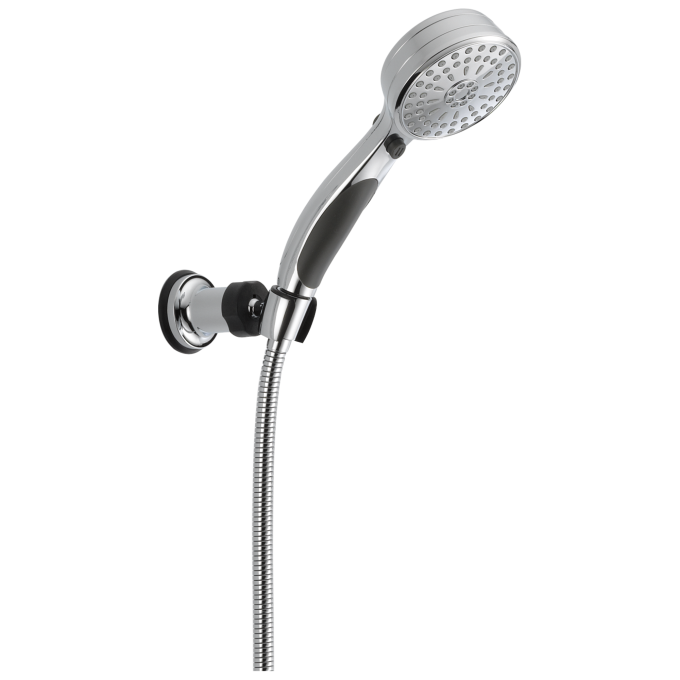 DELTA Universal Showering Components ActivTouch 9-Setting Adjustable Wall Mount Hand Shower — Chrome
