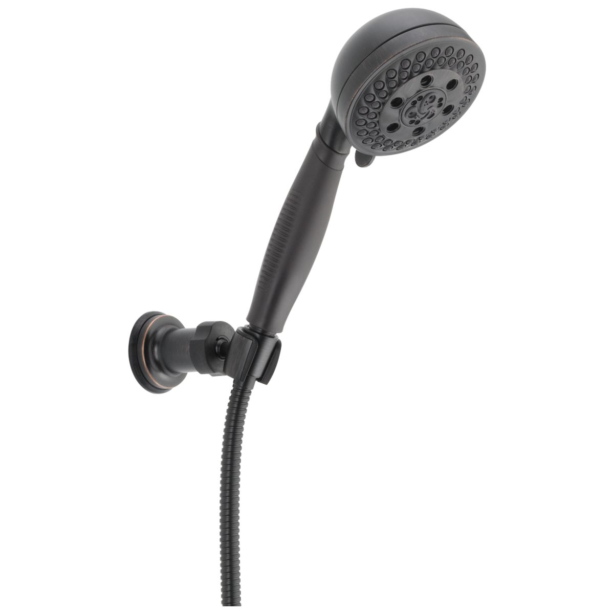 DELTA Universal Showering Components H2OKINETIC 5-Setting Adjustable Wall Mount Hand Shower — Venetian Bronze