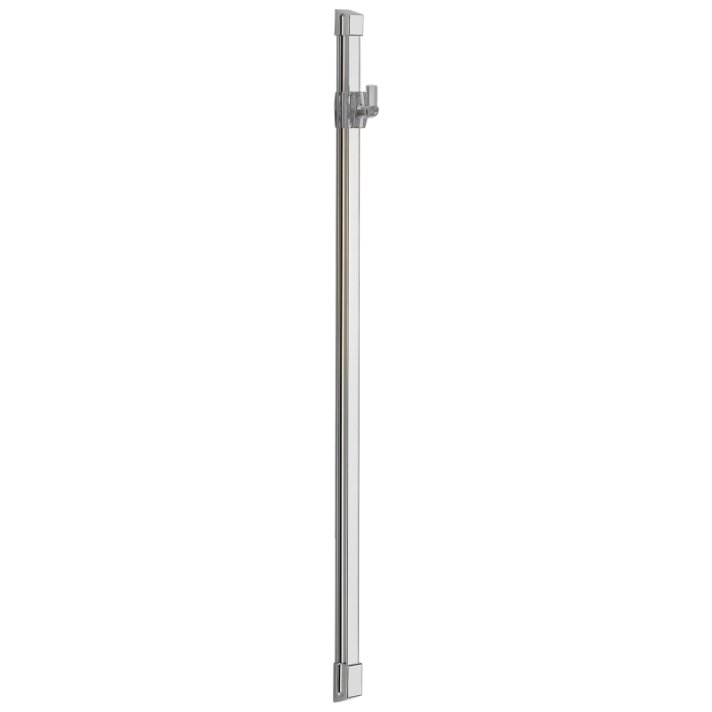 DELTA Universal Showering Components 30" Adjustable Glide Rail Wall Bar — Chrome