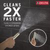 DELTA Universal Showering Components 2-Setting Hand Shower with ProClean Spray – Wall Mount — Lumicoat® Polished Nickel