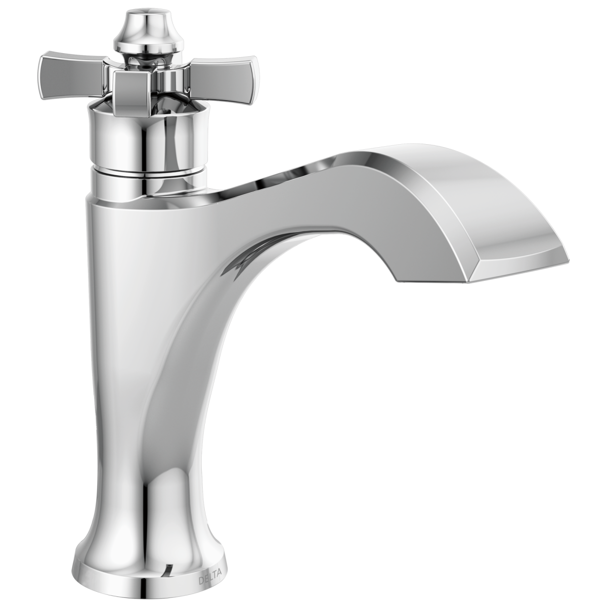 DELTA Dorval Single Handle Bathroom Faucet — Chrome