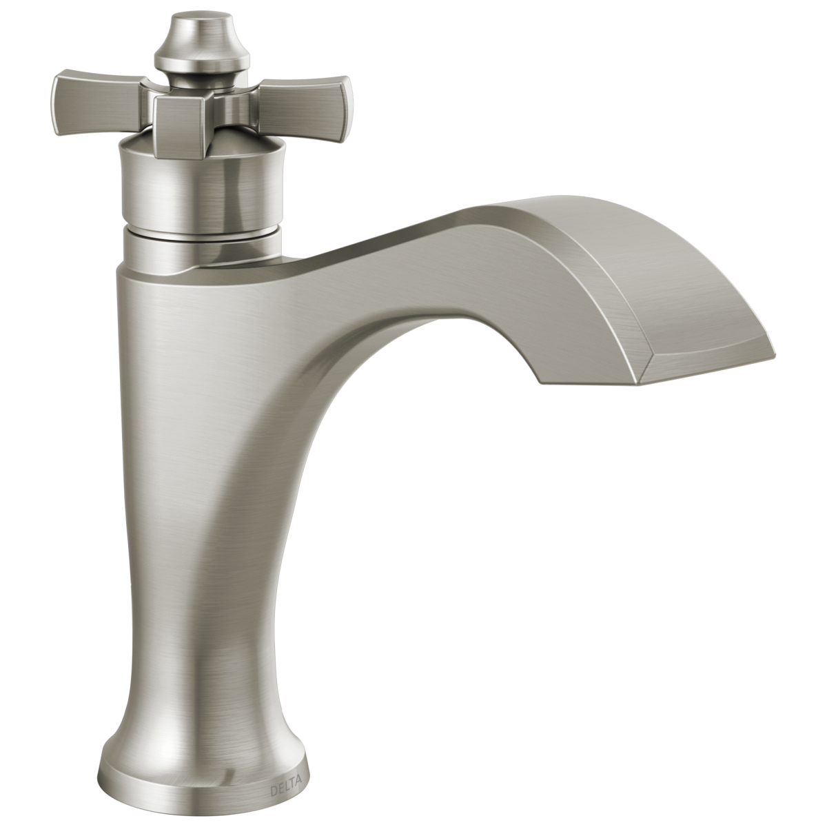 DELTA Dorval Single Handle Bathroom Faucet — Stainless