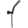 DELTA Universal Showering Components H2OKINETIC 3-Setting Wall Mount Hand Shower — Matte Black