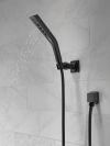 DELTA Universal Showering Components H2OKINETIC 3-Setting Wall Mount Hand Shower — Matte Black