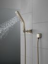DELTA Universal Showering Components H2OKINETIC 3-Setting Wall Mount Hand Shower — Lumicoat® Polished Nickel