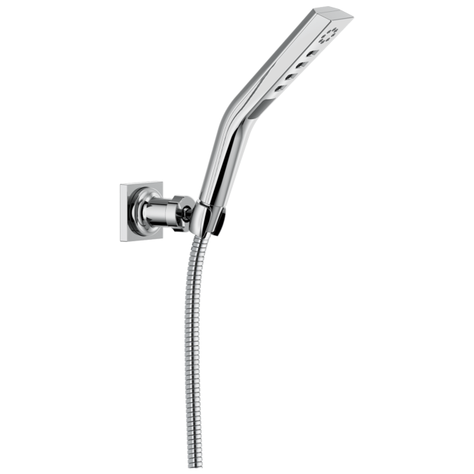 DELTA Universal Showering Components H2OKINETIC 3-Setting Wall Mount Hand Shower — Lumicoat® Chrome