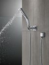 DELTA Universal Showering Components H2OKINETIC 3-Setting Wall Mount Hand Shower — Lumicoat® Chrome