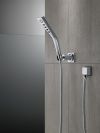 DELTA Universal Showering Components H2OKINETIC 3-Setting Wall Mount Hand Shower — Lumicoat® Chrome