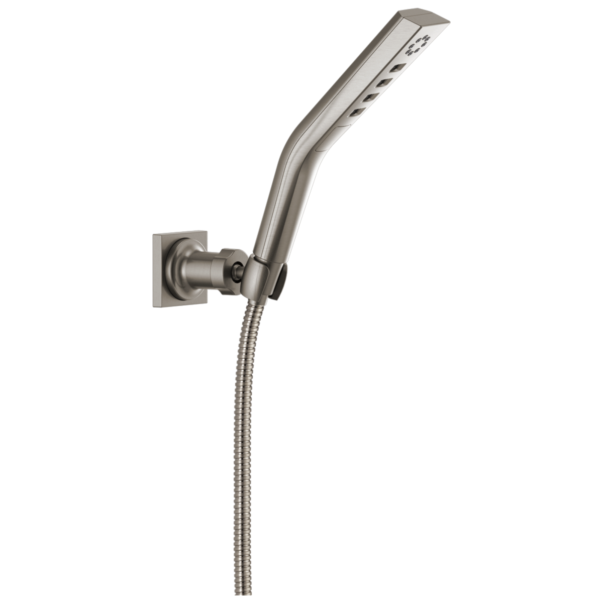 DELTA Universal Showering Components H2OKINETIC 3-Setting Wall Mount Hand Shower — Lumicoat® Stainless