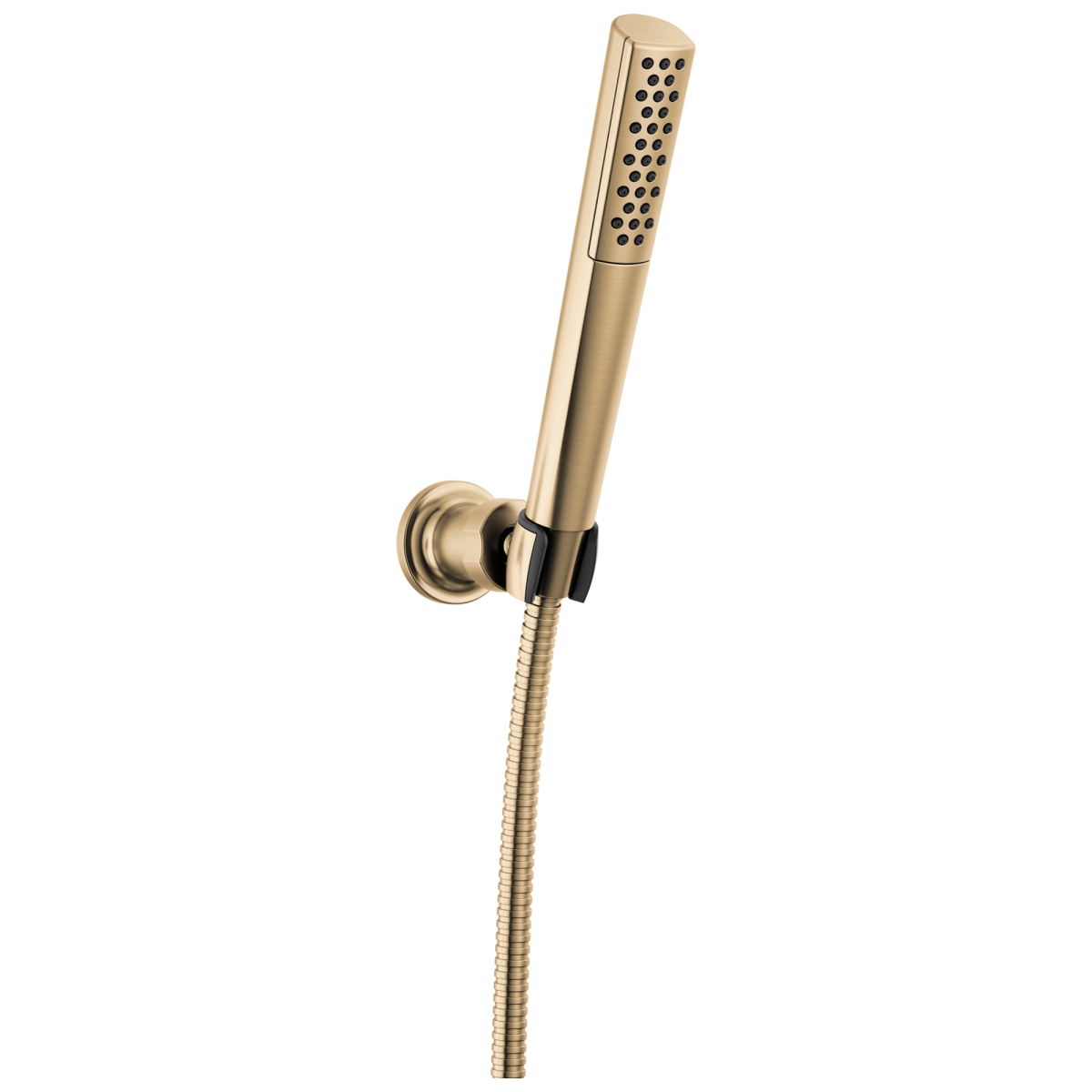 DELTA Universal Showering Components Premium Single-Setting Adjustable Wall Mount Hand Shower — Lumicoat® Champagne Bronze