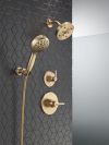 DELTA Trinsic 3-Setting 2-Port Diverter Trim — Champagne Bronze