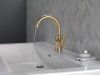 DELTA Trinsic Single Handle High-Arc Bathroom Faucet — Champagne Bronze