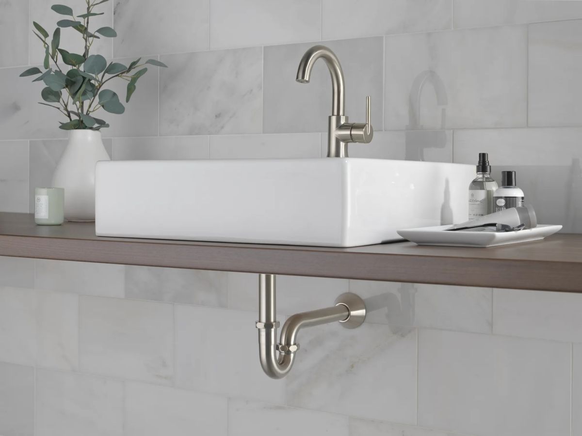 DELTA P-Trap — Stainless
