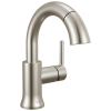 DELTA Trinsic Single Handle Pull-Down Bathroom Faucet — Stainless