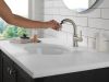 DELTA Trinsic Single Handle Pull-Down Bathroom Faucet — Stainless