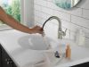 DELTA Trinsic Single Handle Pull-Down Bathroom Faucet — Stainless