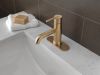 DELTA Trinsic Single Handle Bathroom Faucet — Champagne Bronze