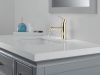 DELTA Trinsic Single Handle Bathroom Faucet — Polished Nickel