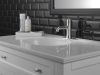 DELTA Trinsic Single Handle Bathroom Faucet — Stainless