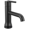 DELTA Trinsic Touch2O Bathroom Faucet with Touchless Technology — Matte Black