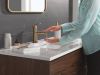 DELTA Trinsic Touch2O Bathroom Faucet with Touchless Technology — Champagne Bronze