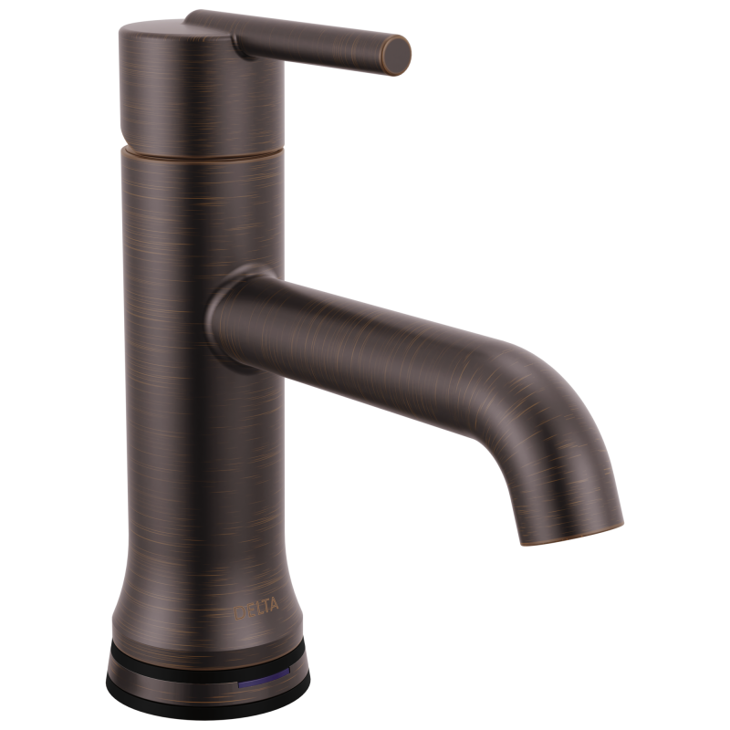 DELTA Trinsic Touch2O Bathroom Faucet with Touchless Technology — Venetian Bronze